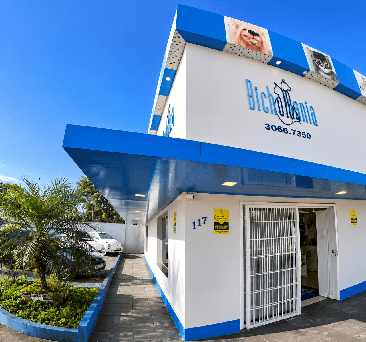 Fachada da Bicho Mania em Caxias do Sul